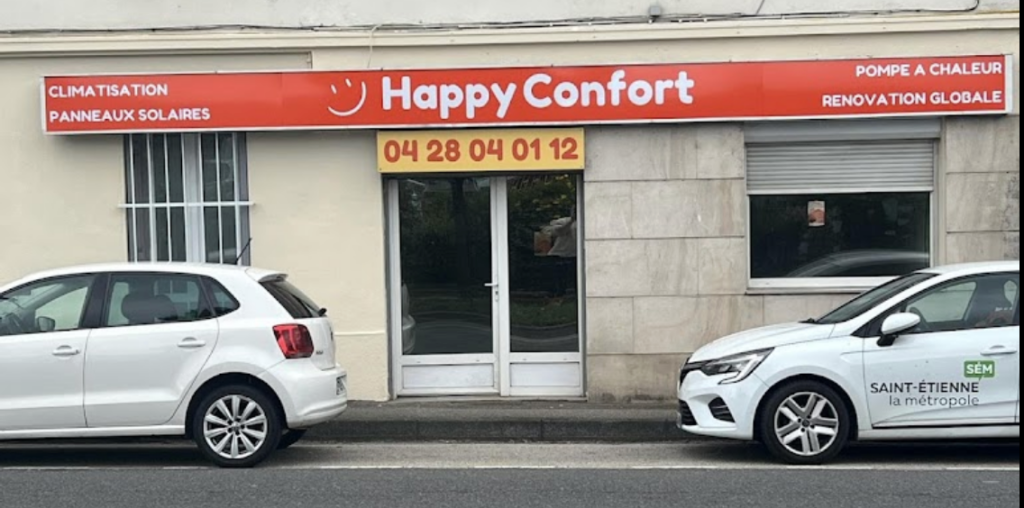 enseigne happy confort