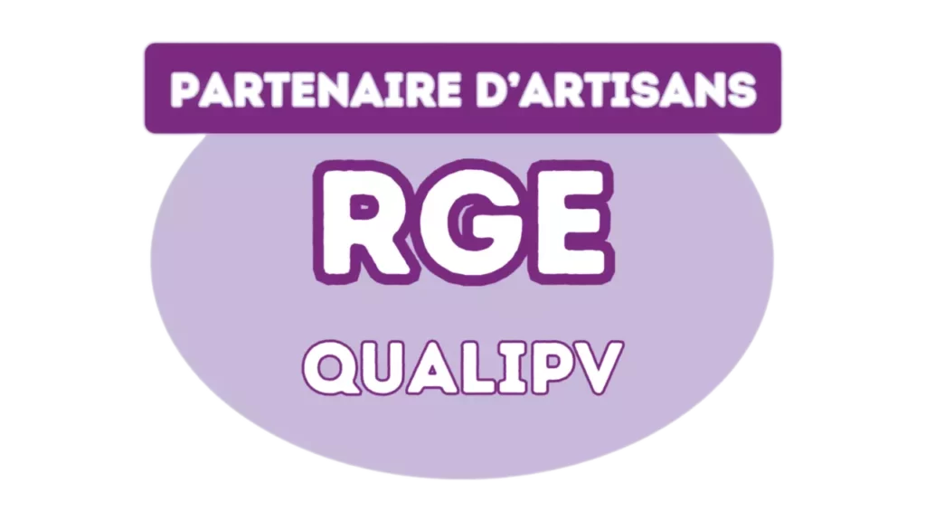 Nous sommes partenaire d'artisans RGE QUALIPV