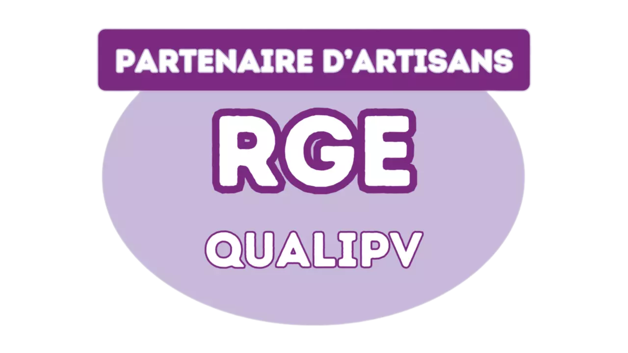 Nous sommes partenaire d'artisans RGE QUALIPV