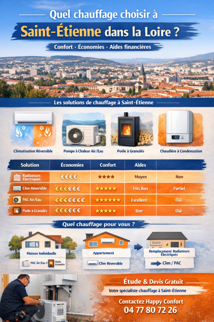 comparatif des chauffages a st etienne dans la loire
