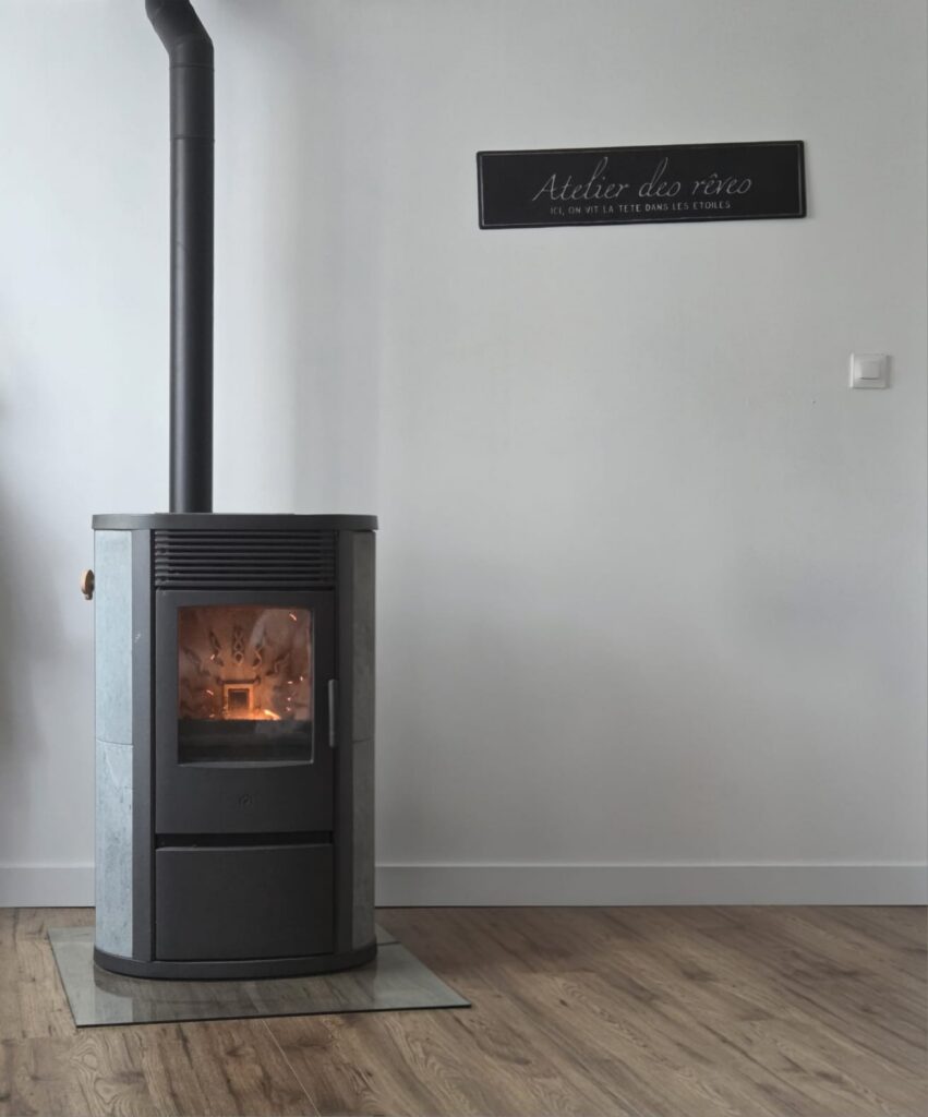 poêle à granulés à roche la molière dans la loire