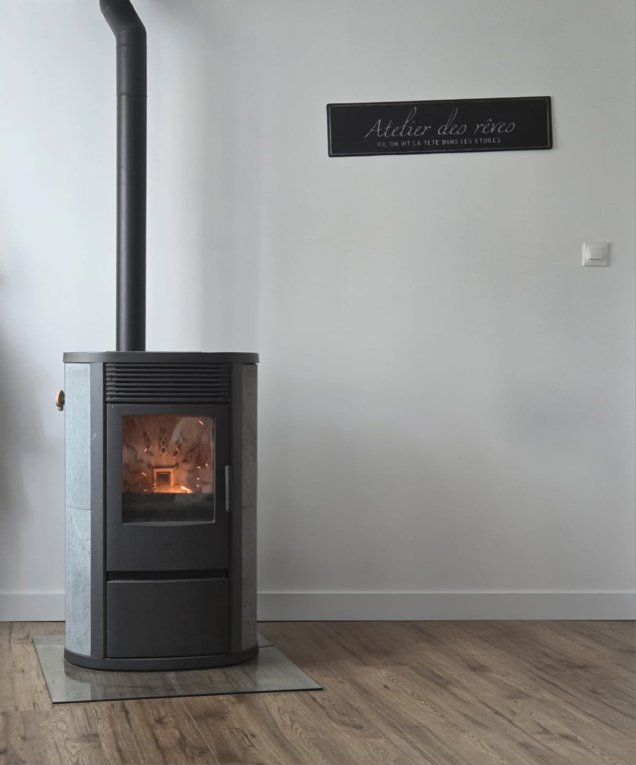 poêle à granulés à roche la molière dans la loire